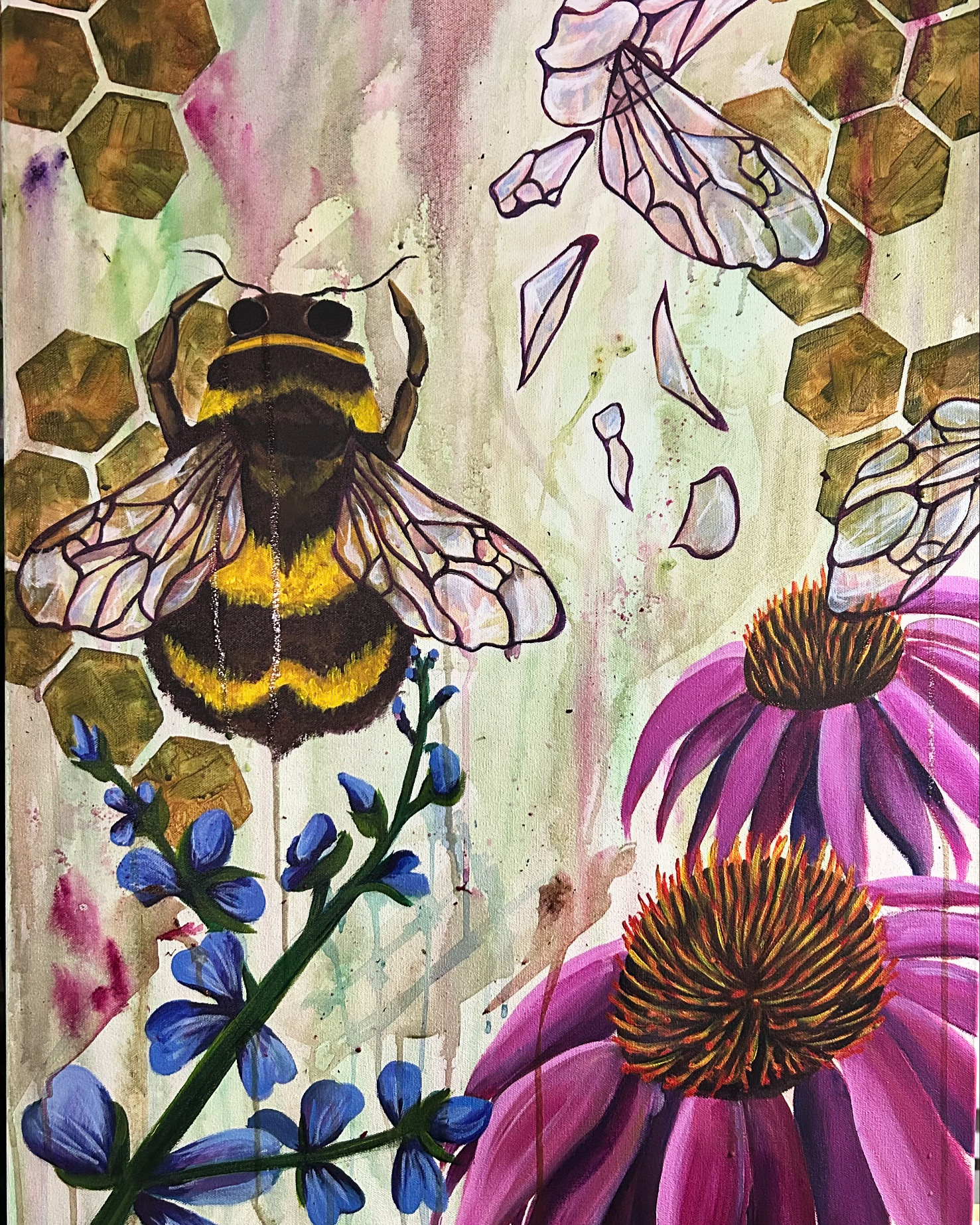 Featured artwork by Brooke Kanas